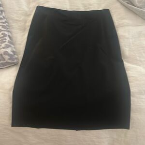 Theory black pencil skirt